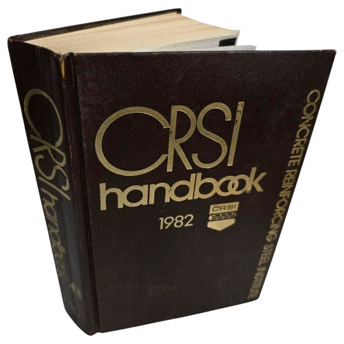 Crsi handbook 1982 concrete - crsi,